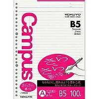 ﾉ-846A コクヨ 構内ルーズリーフ(さらさら書ける)A罫粗利益B5 ノ-846AN コクヨ 4901480072180（70仕かける）