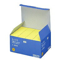 ﾒ-2003 コクヨ タックおぼえ書き お徳用 74×25粍 黄 ×20 メ-2003 コクヨ 4901480192260（40書き割り）