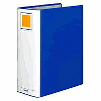 ﾌ-E6100B コクヨ 熱電子管整理保存用具エコ a4縦  とじ 2穴 フーe6100b 青 コクヨ 4901480066417（70仕かける）