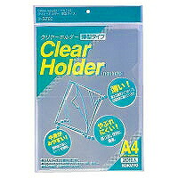 ﾌ-S780 コクヨ クリヤーホルダー薄型フ-S780 20枚 コクヨ 4901480140162（180セット） 52,488円