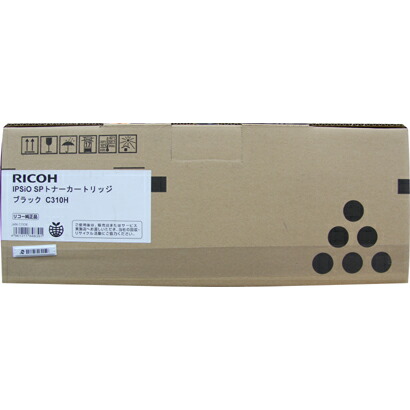 308500ﾌﾞﾗｯｸ　RICOH IPSIO SPトナーブラックC310H リコー 4961311848391