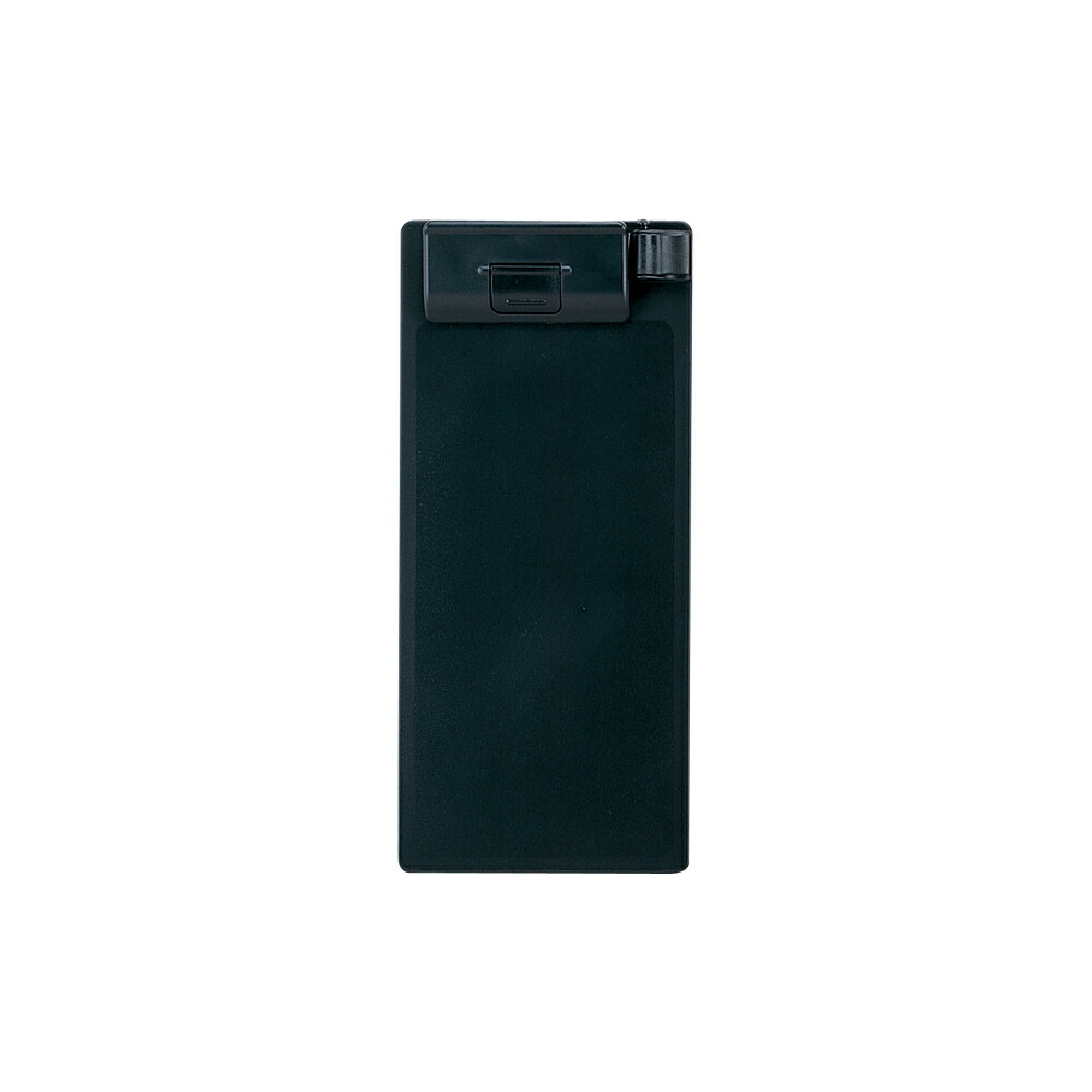 A-960U-24 クリップボード ９０×２０６・Ｅ型 ブラック リヒトラブ 4903419831486（220セット）