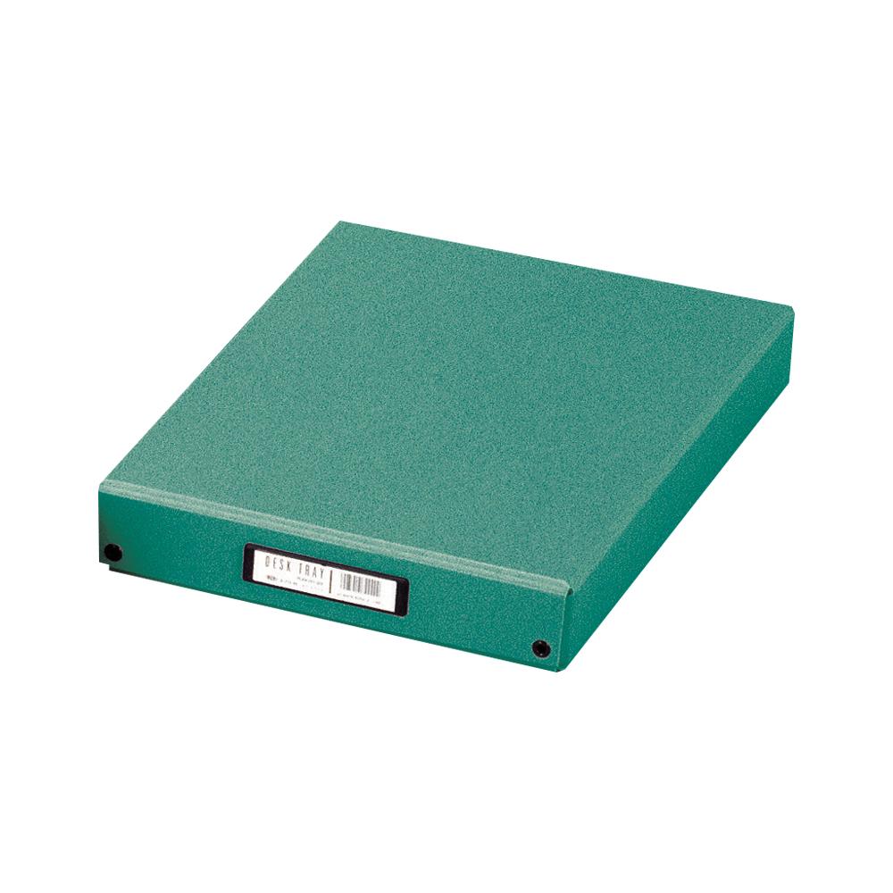 A-713ｵﾘｰﾌﾞ デスクトレー Ｂ４（１５×１１） オリーブ リヒトラブ 4903419822408（10セット）