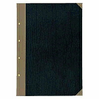 ﾂ-8 コクヨ 黒上表紙 A3 縦型 4穴 コクヨ 4901480040660（90書き割り）