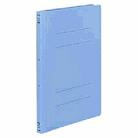 ﾌ-H10B コクヨ フラットファイルPP 樹脂製とじ具 A4縦 青 コクヨ 4901480068183（60セット）