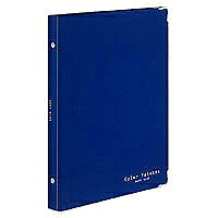ﾙ-311-3 コクヨ バインダーノート カラーパレット B5 26穴 ネイビー青 ル-311-3 コクヨ 4901480245270｜オフィスジャパン