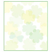 33118006 カラー色紙 クローバー柄 デザインフィル 4902805331180（30セット）