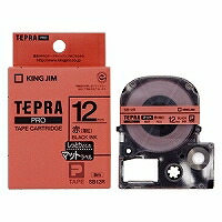 テプラ・プロ テープカートリッジ マットラベル 薄紅 12mm SB12R キングジム 4971660764310（120セット）