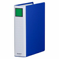 2455Aｱｵ　キングファイル スーパードッチ 脱・着 イージー 青 2455A キングジム 4971660018796（80セット）