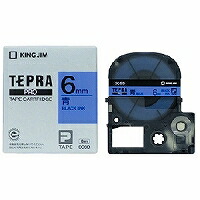 テプラ・プロ 磁気テープ薬莢 色合い下げ札淡彩 青 6粍 SC6B 第一人者体育館 4971660765607（120書き割り）