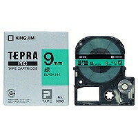 テプラ・プロ テープカートリッジ カラーラベル パステル 緑 9mm SC9G キングジム 4971660765201（120セット）