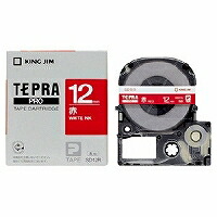 テプラ・プロ 磁気テープ薬莢 色合い付け札 生々しい 赤 12粍 SD12R 第一人者体育館 4971660770106（70仕掛ける）