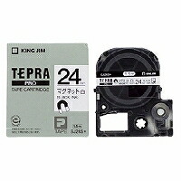 テプラ・プロ 磁気テープ薬莢 磁石磁気テープ 白 24粍 SJ24S 第一人者体育館 4971660755769（120書き割り）