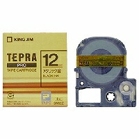 テプラ・プロ テープカートリッジ カラーラベル メタリック 金 12mm SM12Z キングジム 4971660752980（120セット）