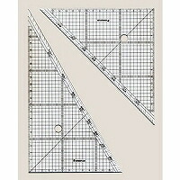 ステッドラー レイアウト用方眼三角御定まり 24糎 966 24 ステツドラー日本 4955414966243（200仕掛ける）