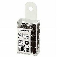 ｸﾘ-J37D コクヨ ダブルゼムクリップ scel-bo 極豆 黒   風呂敷き包み 口幅  クリーj37d コクヨ 4901480239149（800仕掛ける）