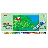 WFR-24 ぺんてる エフ水彩画 24色 WFR-24 ぺんてる 4902506259103
