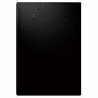 共栄プラスティック A4判 硬筆用ソフト黒色下敷 SBL-A4 共栄プラスチック 4963346116780（40セット）