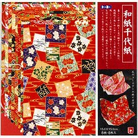 12003　トーヨー 和紙千代紙 15cm トーヨー 4902031001376（60セット）