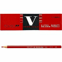 トンボ 赤木筆 8900V 朱 8900-V(12本入) トンボ鉛筆 4901991003499（240書き割り）