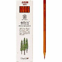 トンボ鉛筆 木謂われ因縁再利用木筆 赤 丸軸 CV-REAV(12本入) トンボ鉛筆 4901991014631（240書き割り）