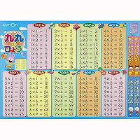 OL-11　おふろでレッスン 九九のひょう くもん出版 4944121542963（70セット）