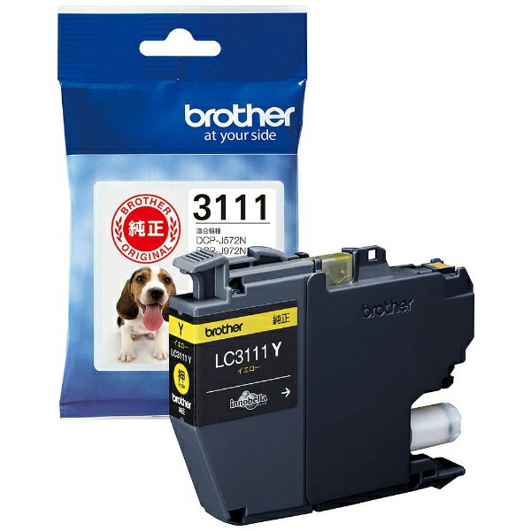 brother インクカートリッジ LC3111Y 1色 ブラザー工業 4977766775601（10セット）