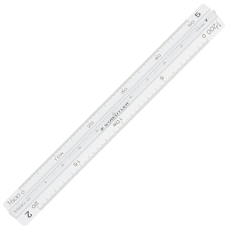 98710-11 ステッドラー 高正確性オール軽銀隠し型三角スケー ステツドラー日本 4955414987545（80書き割り）