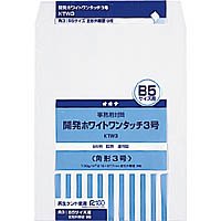 発展白いことワンタッチ状ぶくろ ktw3 3号   オキナ 4970051030263（240書き割り）