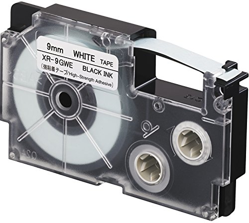 CASIO 名まえ地べた 強へばり着く磁気テープ XR-9GWE 9粍 カシオ計算機 4971850145172（20仕掛ける）