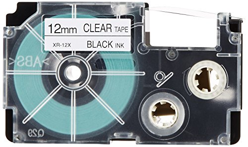CASIO ネームランドテープ XR-12X-5P-E 12粍 カシオ計算機 4971850139621