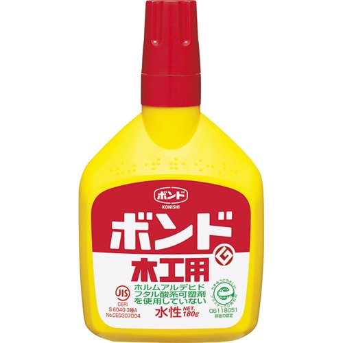 10132180G　ボンド 木工用(180g) コニシ 4901490101320（220セット）｜オフィスジャパン
