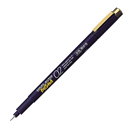 ESDK02#49ｸﾛ ピグマ 耐水耐光性えの具インキ ESDK02#49 12772 櫻クレパス 4901881812750（360書き割り）