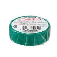 VT-193ﾐﾄﾞﾘ　ニチバン ビニールテープ 19mm 緑 VT-19 ニチバン 4987167002718（500セット）