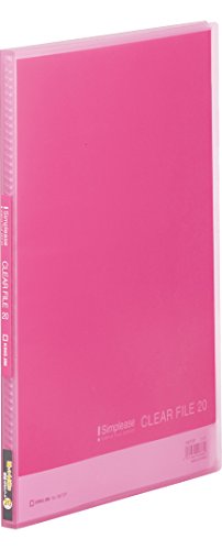 シンプリーズ 読みやすい整理保存用具(澄み切った) サクラ色 186TSP 第一人者体育館 4971660023882（30仕掛ける）