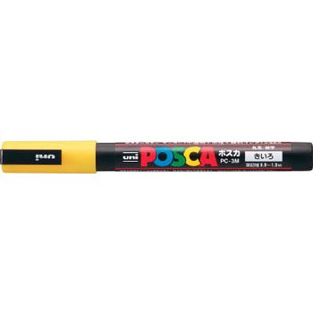 uni ポスカ 細字 黄 三菱鉛筆 4902778975466（60セット） 9,765円
