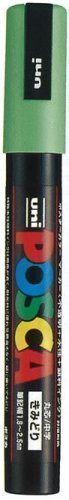 uni ポスカ 細字 黄緑 三菱鉛筆 4902778975497（60セット）