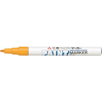 PX214ﾀﾞｲﾀﾞｲ 三菱鉛筆 えの具目じるし 細字 橙 三菱鉛筆 4902778109786（360書き割り）