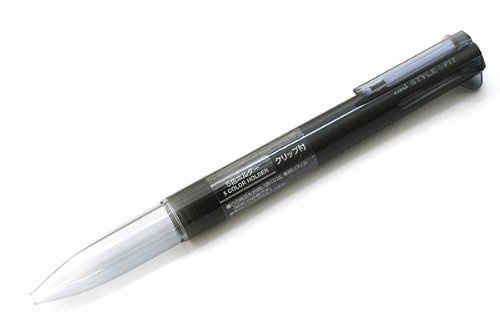uni スタイルフィット 5色ホルダー クリップ付 ブラック 三菱鉛筆 4902778104842
