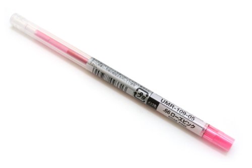 uni ゲルインクボールペン スタイルフィット リフィル 0.5 ローズピンク 三菱鉛筆 4902778093313（110セット）