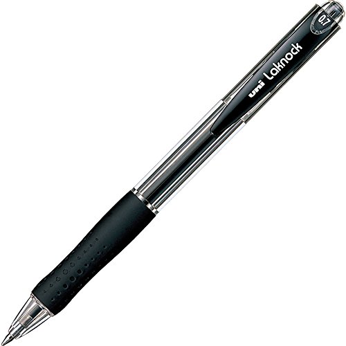 uni 殴りつける式楽ラクボールペン ラクノック 0.7 黒 三菱鉛筆 4902778717295