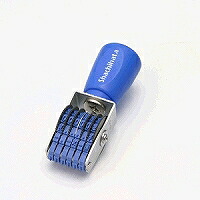 回転させるゴム印 CF-65G 欧文6連5号 ゴシック シヤチハタ 4974052174100