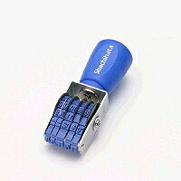 Shachihata 回転させるゴム印 欧文逢い引き ゴシック5号 NFD-5G シヤチハタ 4974052007118（60書き割り）