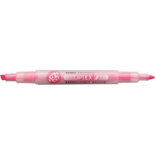WKT11-P ゼブラ 蛍光オプテックス2-EZ ピンク WKT11-P ゼブラ 4901681310777（120セット）