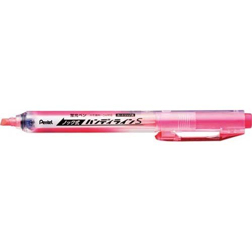 SXNS15-P ぺんてる ノック式ハンディラインS ピンク SXNS15-P ぺんてる 4902506280770|オフィスジャパン