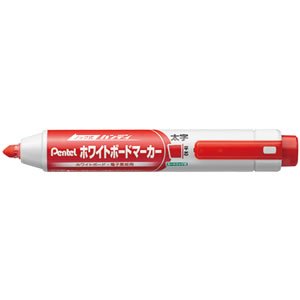 MWXN6M-B ぺんてる ボードマーカー MWXN6M-B赤 ぺんてる 4902506281388（70セット）