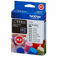 brother インキ薬莢 LC111BK 1色 ブラザー工業 4977766724593（20仕掛ける）