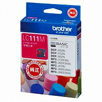 brother インクカートリッジ LC111M 1色 ブラザー工業 4977766724616（40セット）