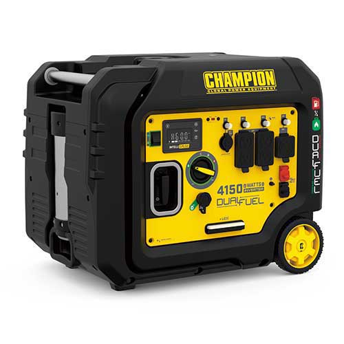 楽天市場】二刀流発電機 チャンピオン・GGG ガスガソリン発電機3800