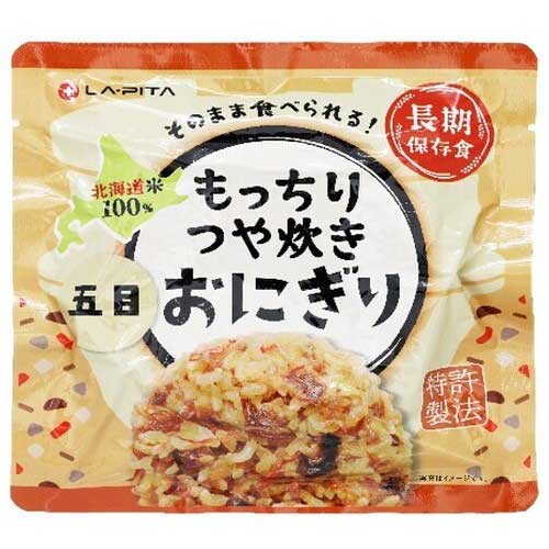 LAPITA ※b_もっちりつや炊きおにぎり 五目 60食 10003231｜オフィスジャパン